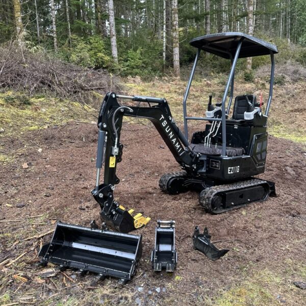 EZ11G 1.1 Ton Excavator - Canopy