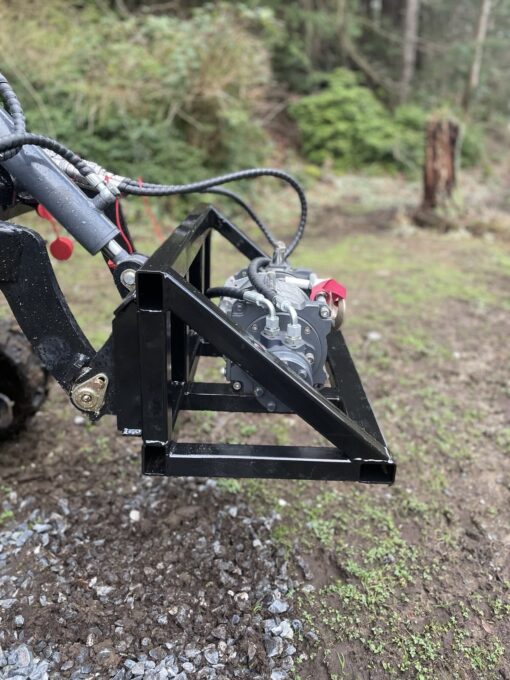 Skid Steer Utility Loader Winch