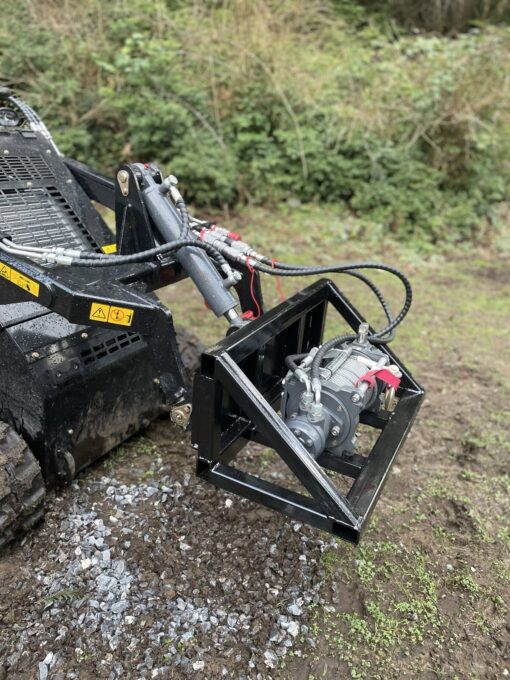 Skid Steer Utility Loader Winch