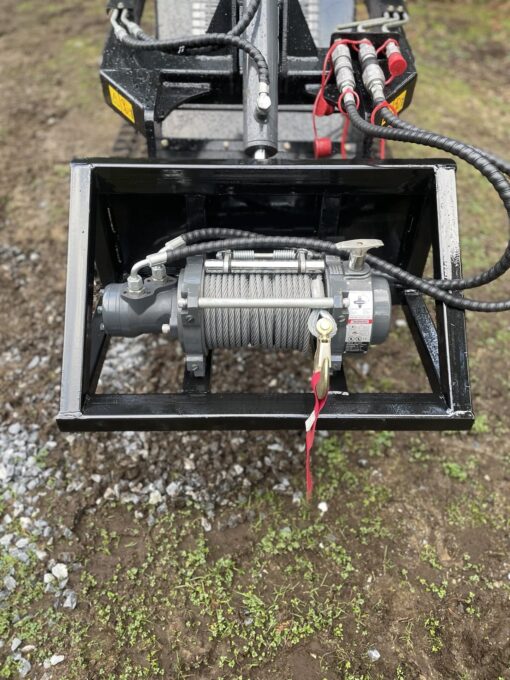 Skid Steer Utility Loader Winch