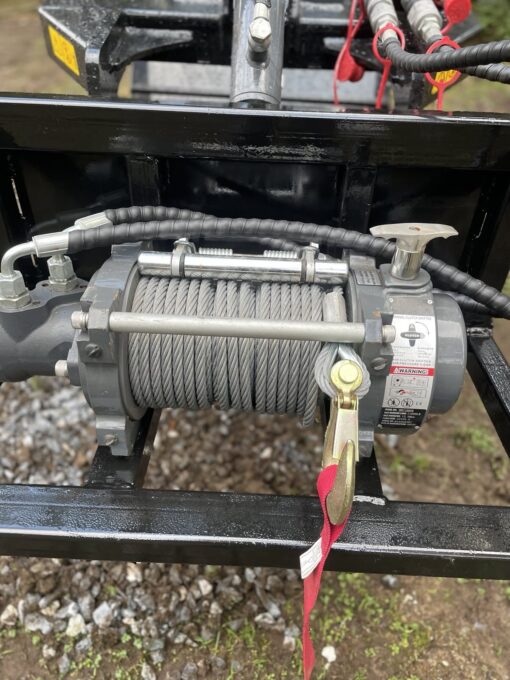 Skid Steer Utility Loader Winch
