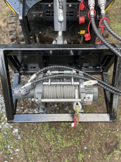 Skid Steer Utility Loader Winch