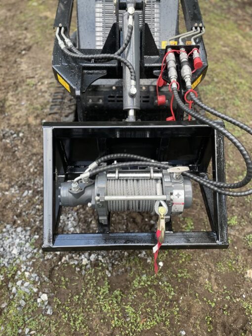 Skid Steer Utility Loader Winch
